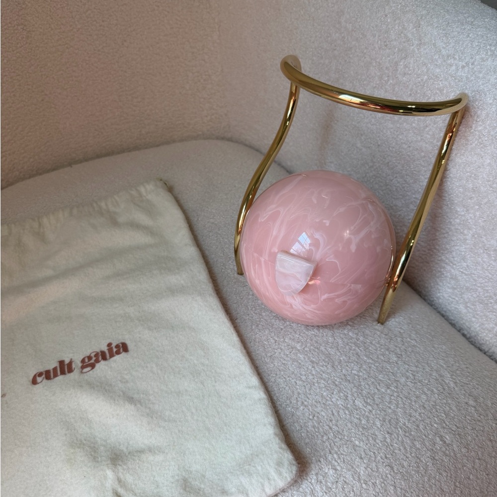Cult Gaia Top Handle Bag in Pink
